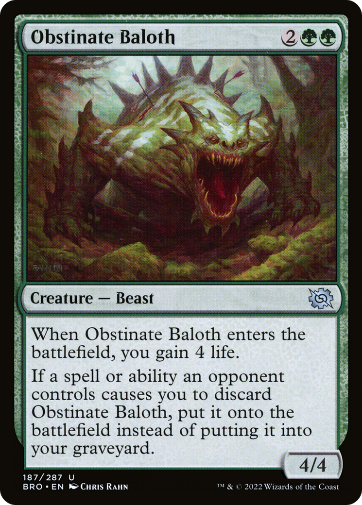 Obstinate Baloth [BRO-187]