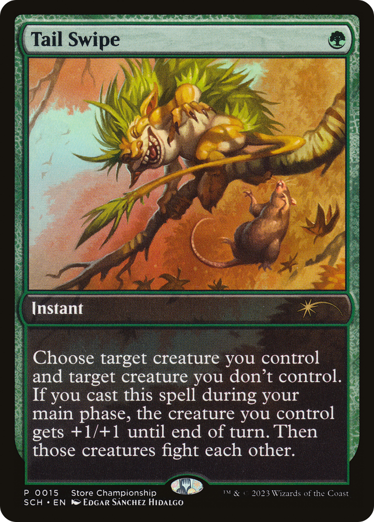 Tail Swipe - Full Art - Promo [SCH-15]