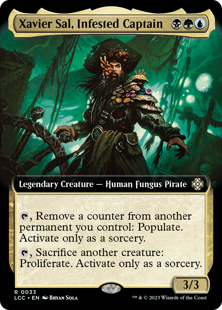 Xavier Sal, Infested Captain - Extended Art [LCC-33]