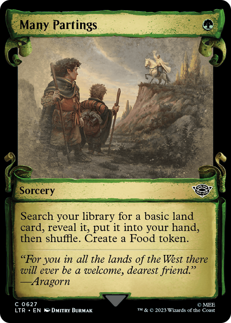 Many Partings - Scroll Showcase [LTR-627]