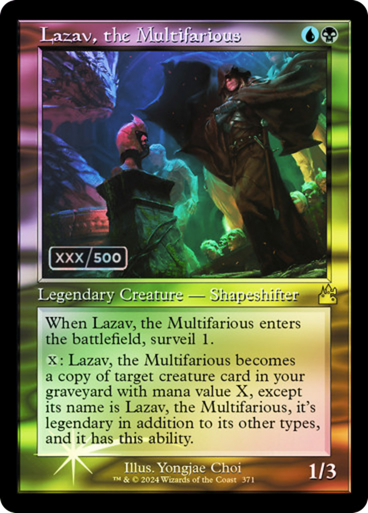 Lazav, the Multifarious - Serialized [RVR-371z]
