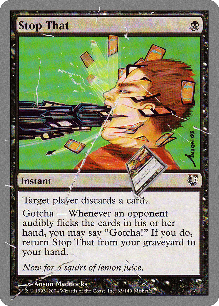 Stop That [UNH-63]