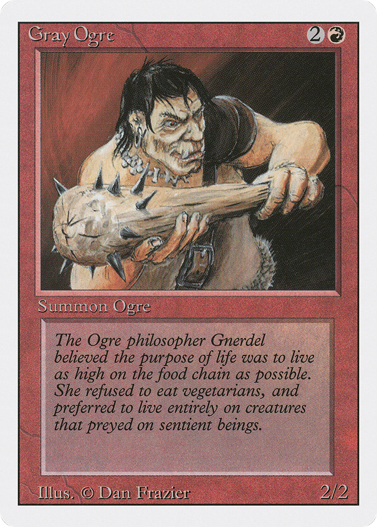 Gray Ogre [3ED-157]