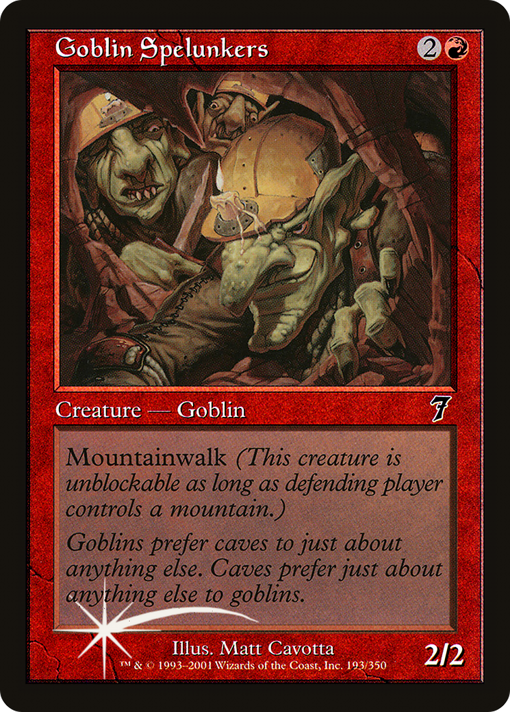 Goblin Spelunkers [7ED-193★]