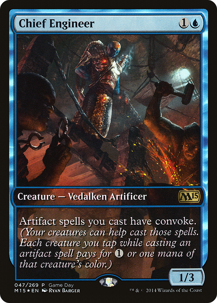 Chief Engineer - Full Art - Promo [PM15-47]