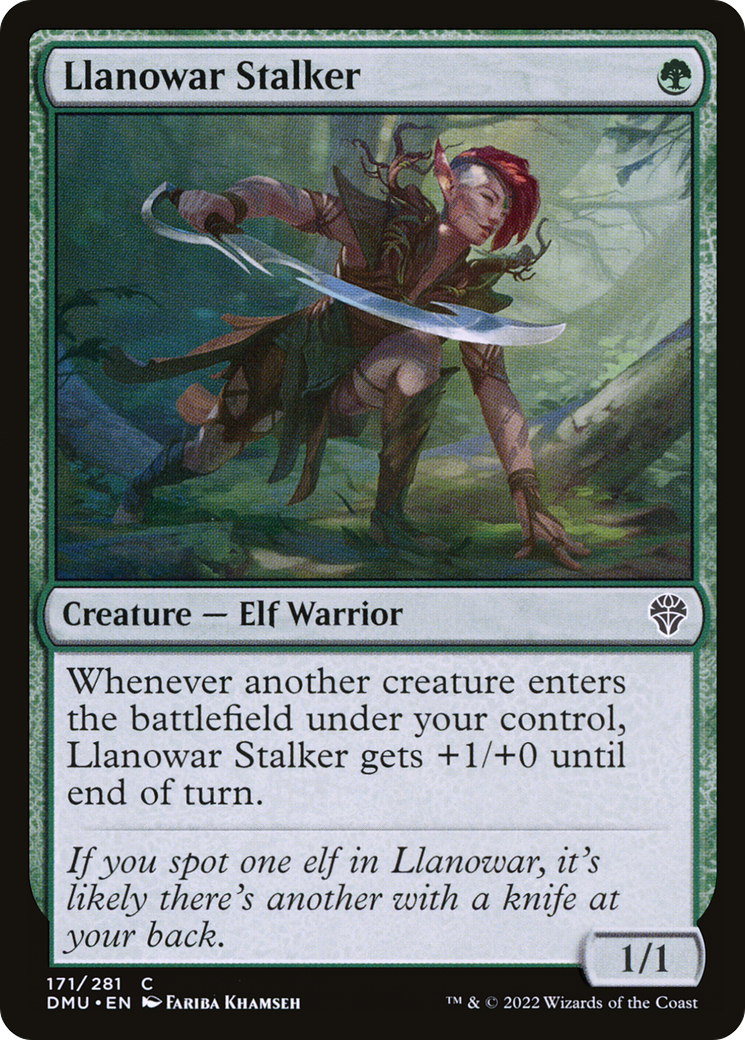 Llanowar Stalker [DMU-171]