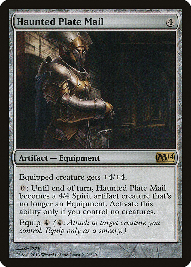 Haunted Plate Mail [M14-212]