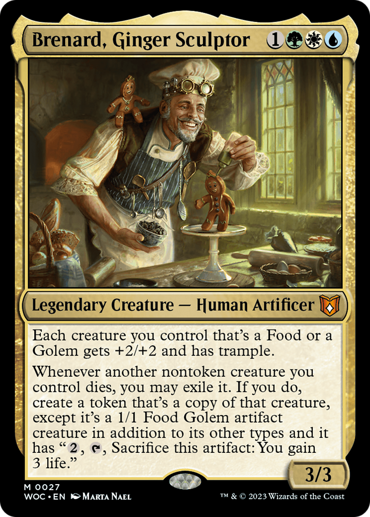 Brenard, Ginger Sculptor [WOC-27]