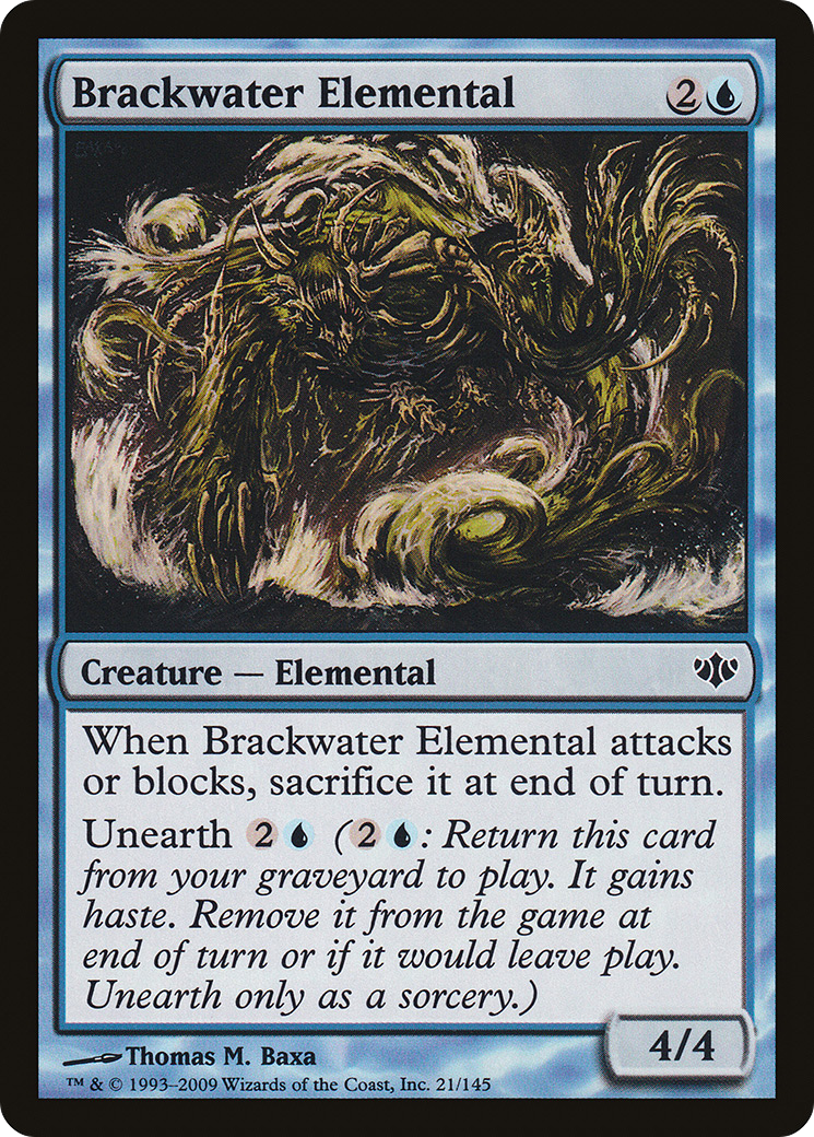 Brackwater Elemental [CON-21]