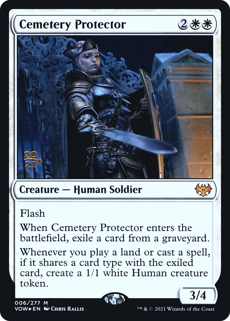 Cemetery Protector - Prerelease Promo [PVOW-6s]