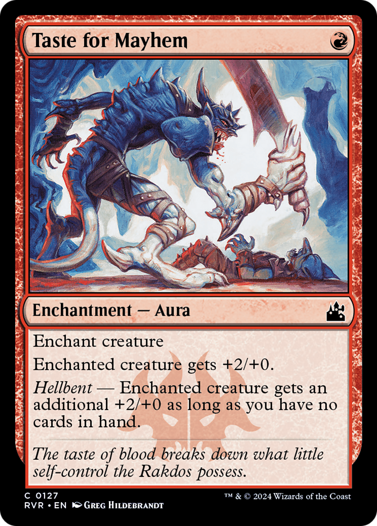 Taste for Mayhem [RVR-127]