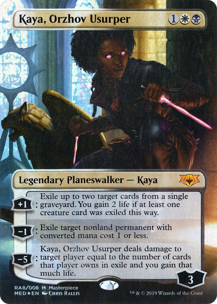 Kaya, Orzhov Usurper - Borderless [MED-RA8]