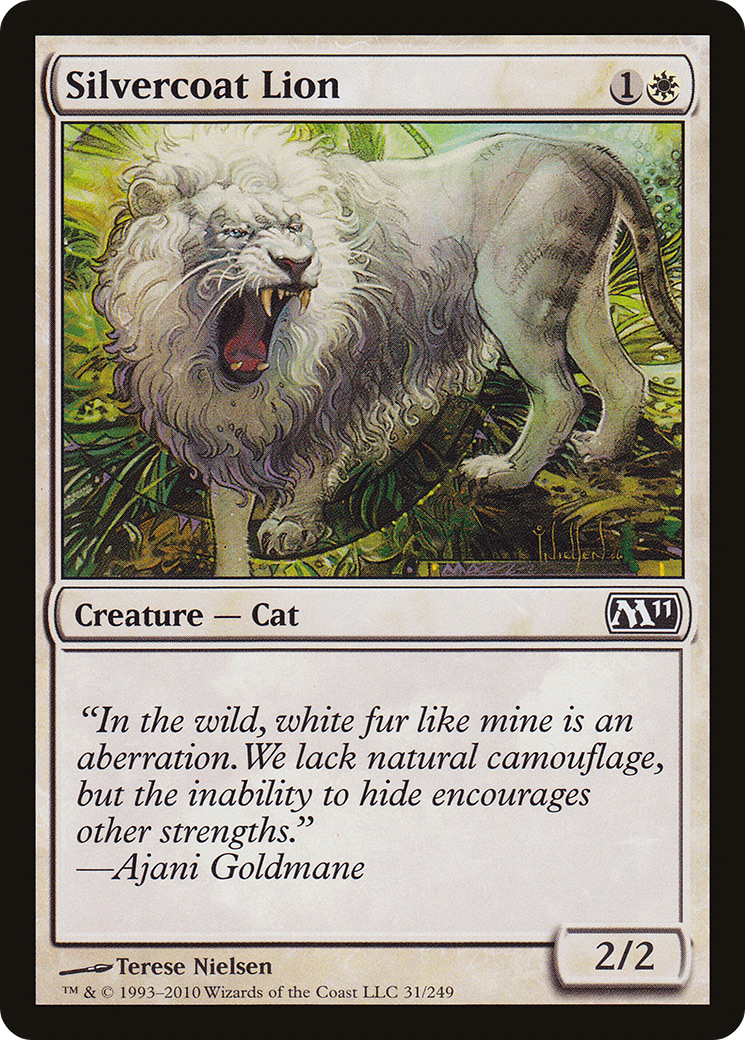Silvercoat Lion [M11-31]