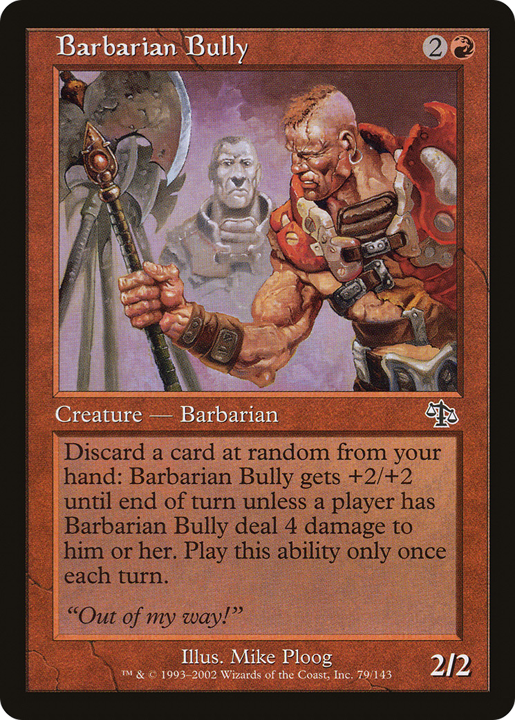Barbarian Bully [JUD-79]
