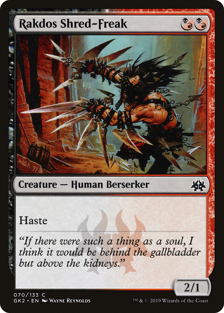 Rakdos Shred-Freak [GK2-70]
