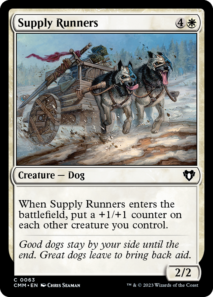 Supply Runners [CMM-63]