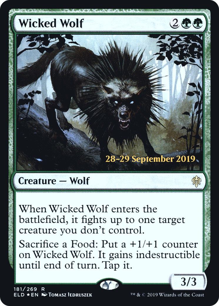 Wicked Wolf - Prerelease Promo [PELD-181s]