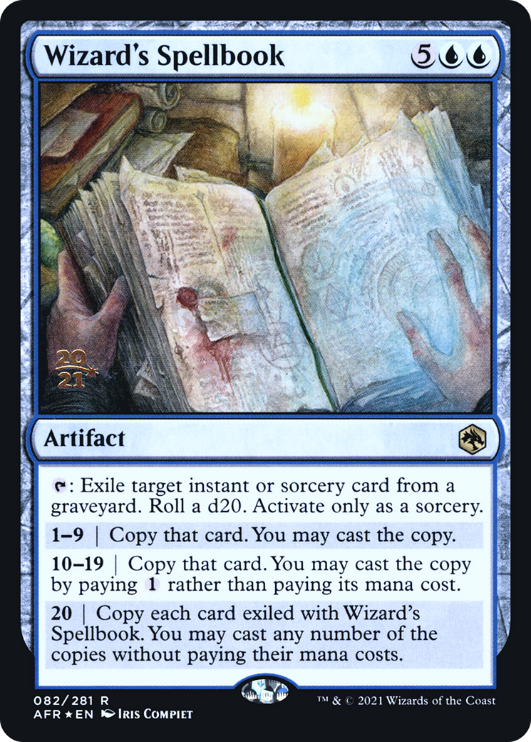 Wizard's Spellbook - Prerelease Promo [PAFR-82s]