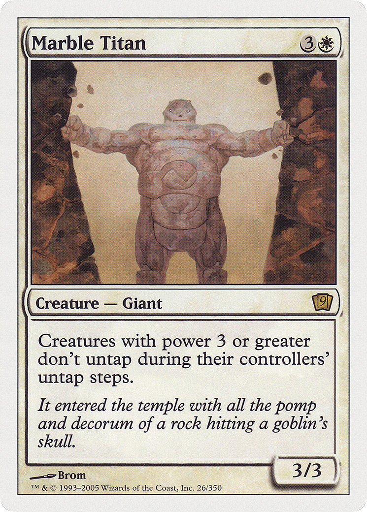 Marble Titan [9ED-26]