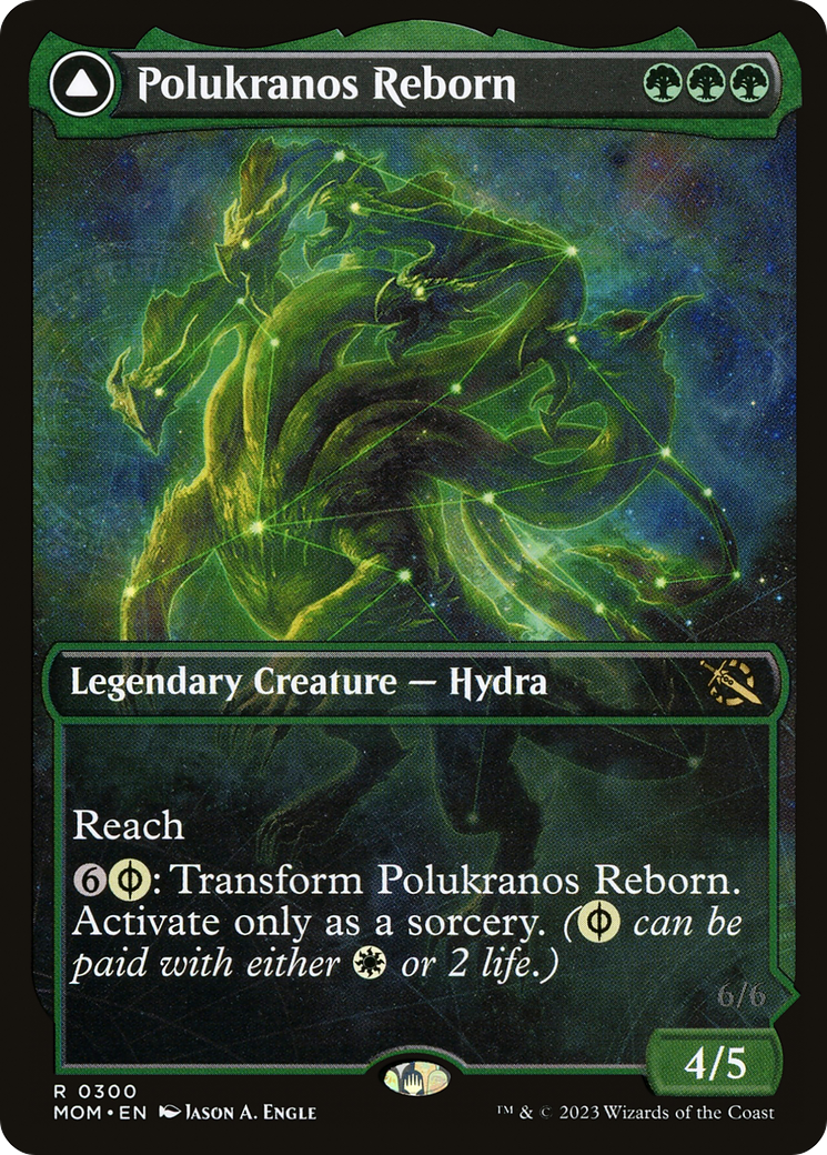 Polukranos Reborn // Polukranos, Engine of Ruin - Showcase - Full Art [MOM-300]
