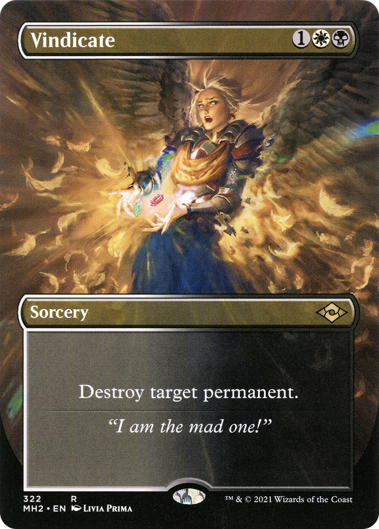 Vindicate - Borderless - Full Art [MH2-322]