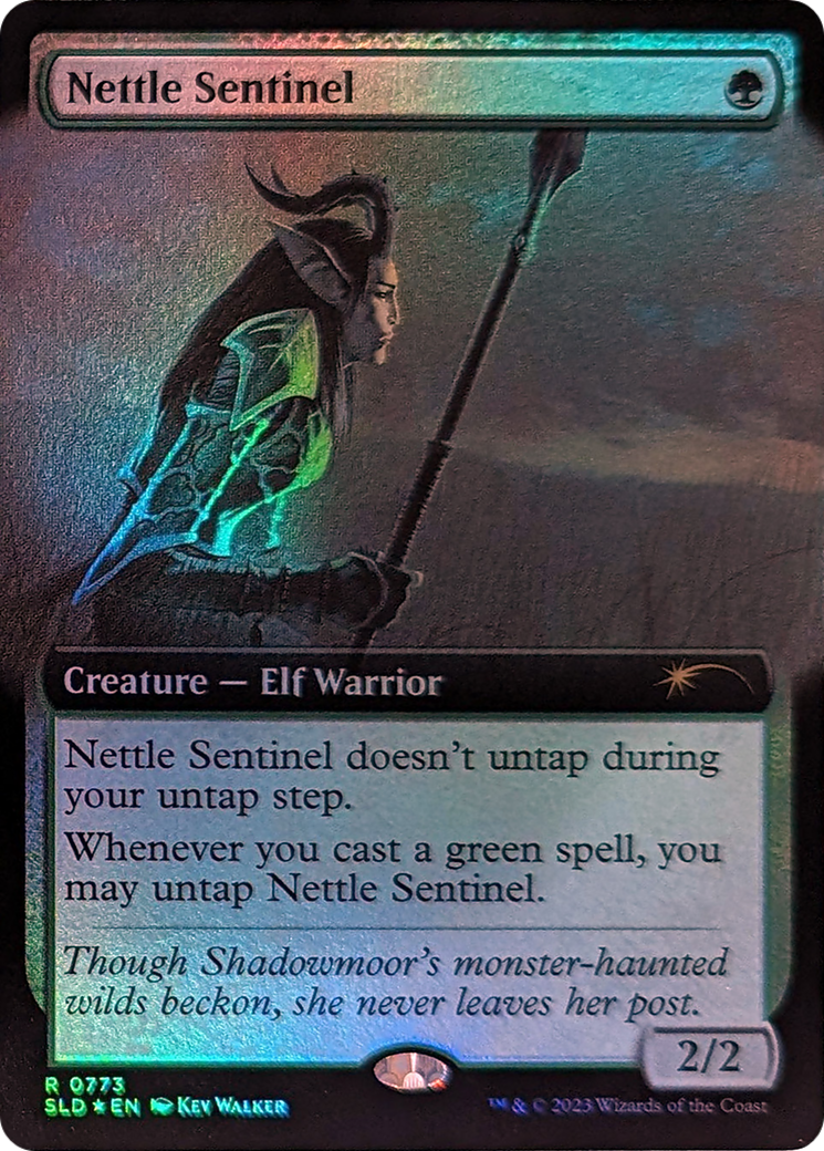 Nettle Sentinel - Extended Art [SLD-773] – 3 Dragons