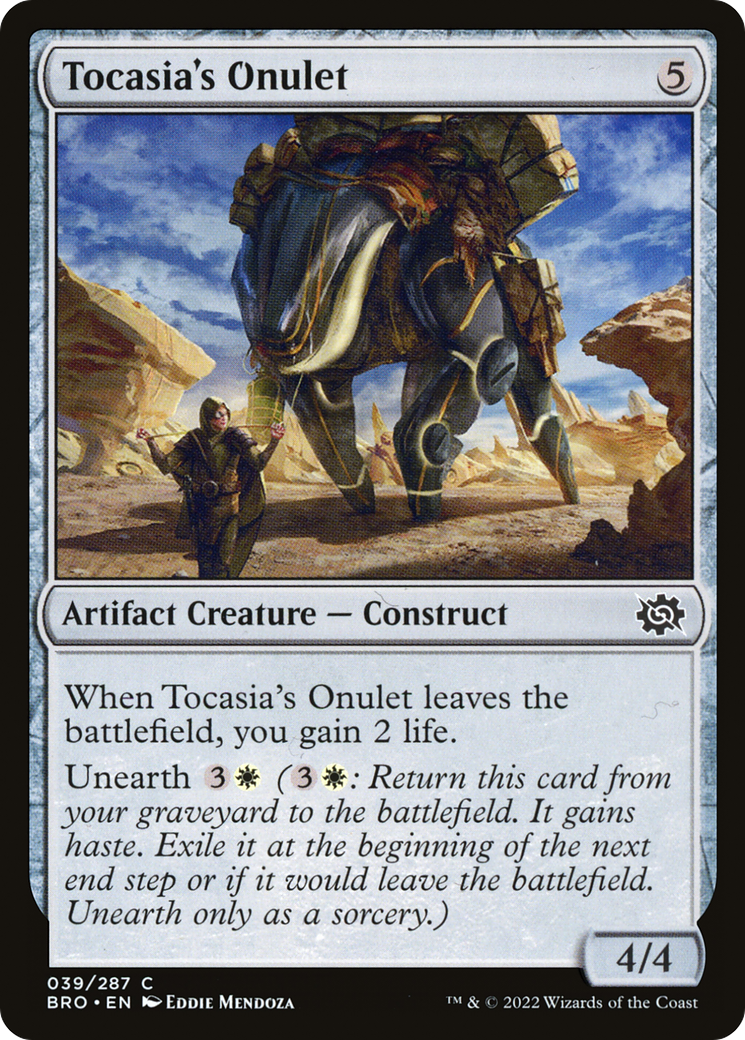 Tocasia's Onulet [BRO-39]