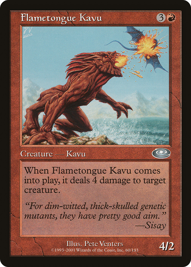 Flametongue Kavu [PLS-60]