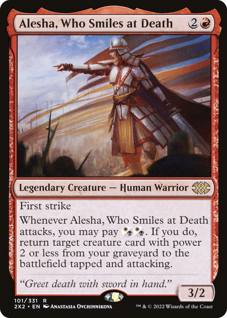 Alesha, Who Smiles at Death [2X2-101]
