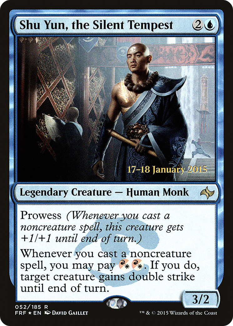 Shu Yun, the Silent Tempest - Prerelease Promo [PFRF-52s]
