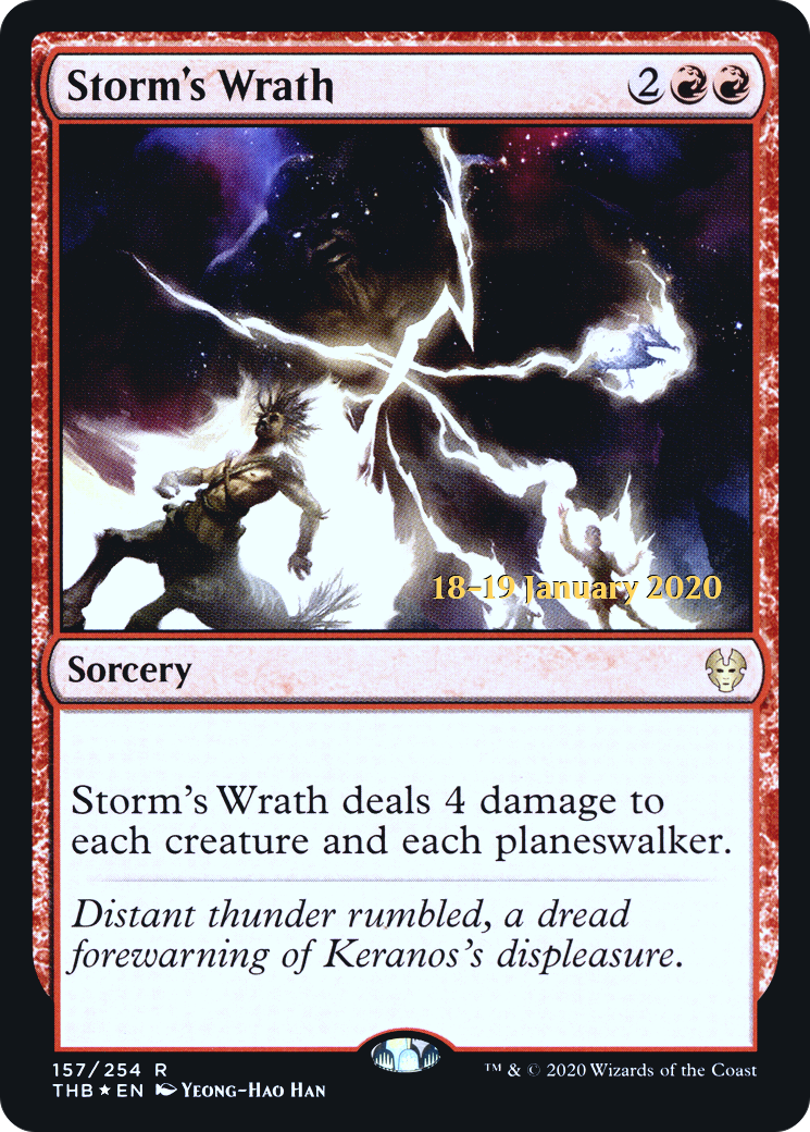Storm's Wrath - Prerelease Promo [PTHB-157s]