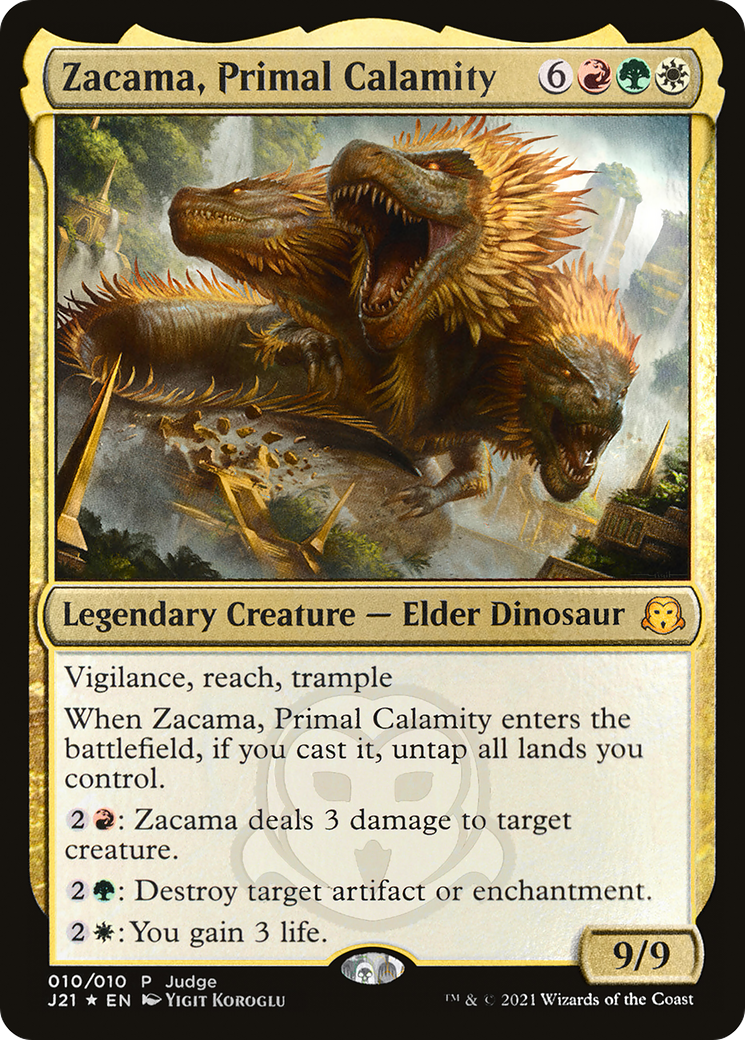 Zacama, Primal Calamity - Promo [PJ21-10]