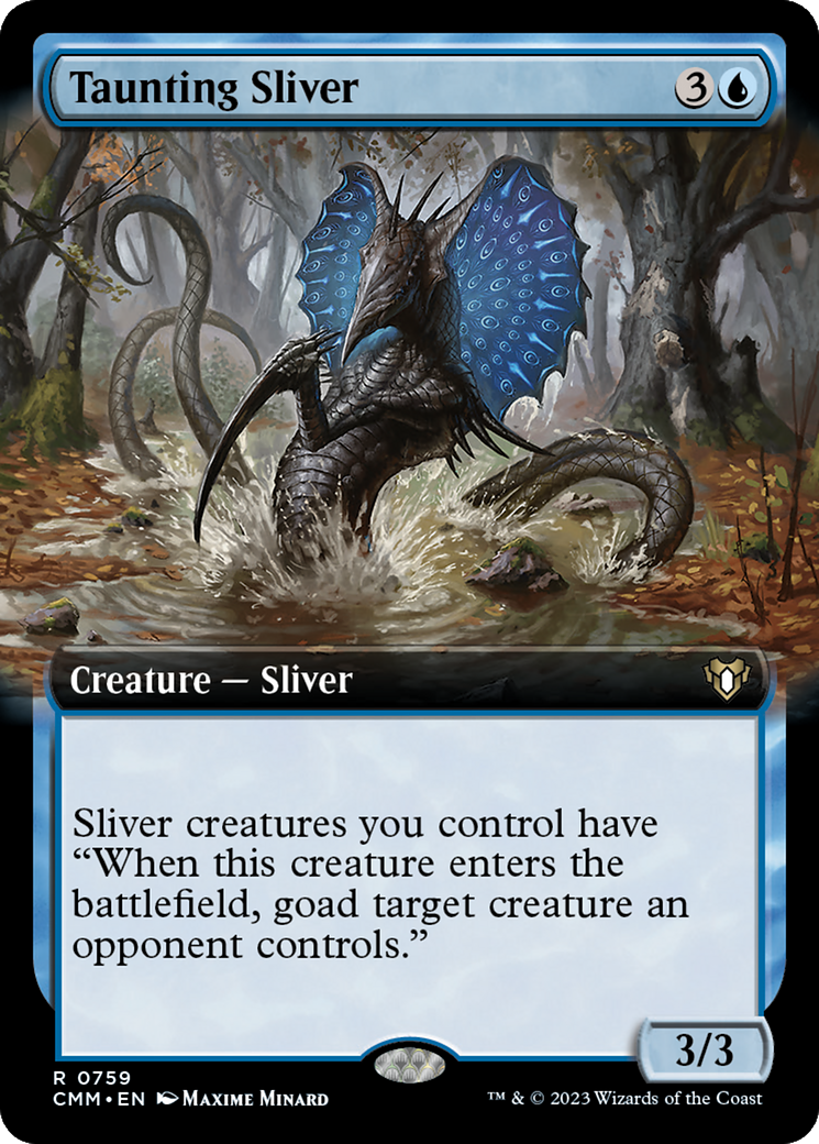 Taunting Sliver - Extended Art [CMM-759]