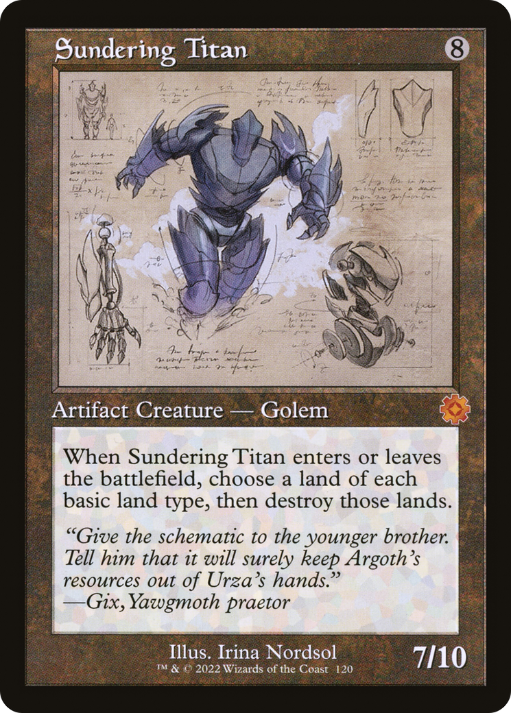 Sundering Titan [BRR-120]