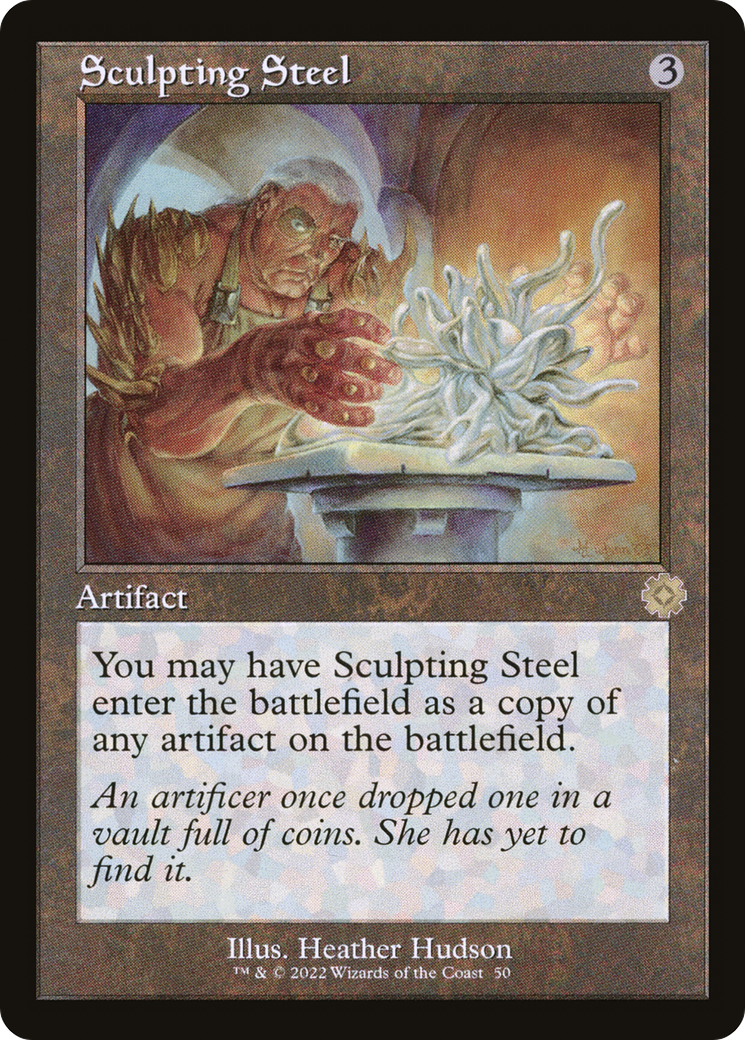 Sculpting Steel [BRR-50]
