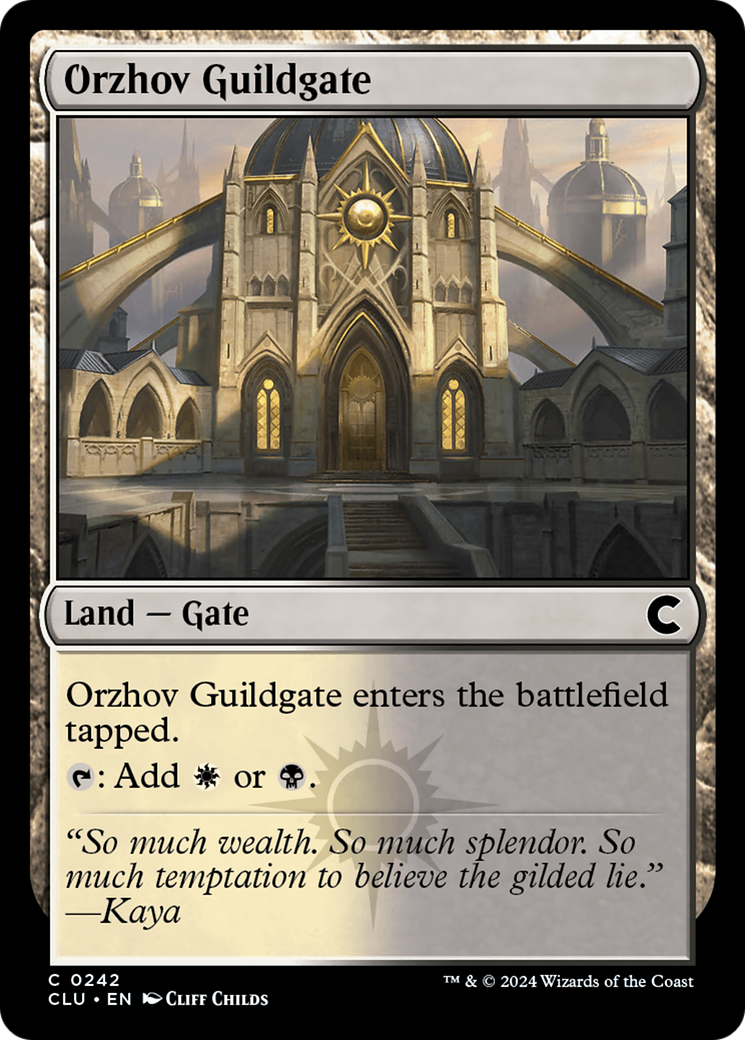 Orzhov Guildgate [CLU-242]