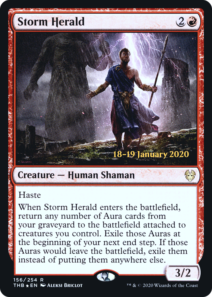 Storm Herald - Prerelease Promo [PTHB-156s]