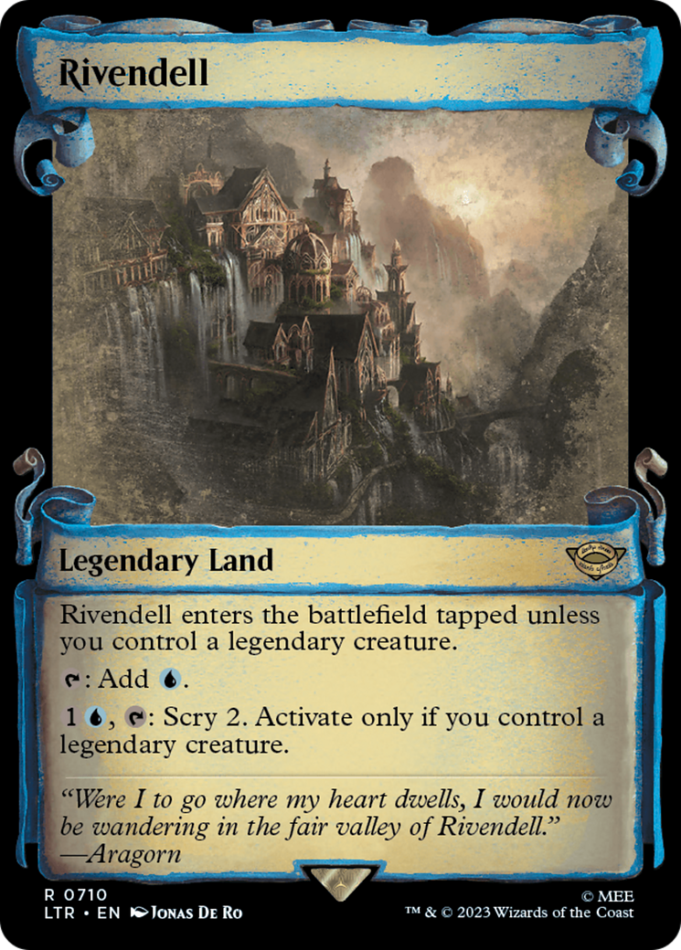 Rivendell - Scroll Showcase [LTR-710]