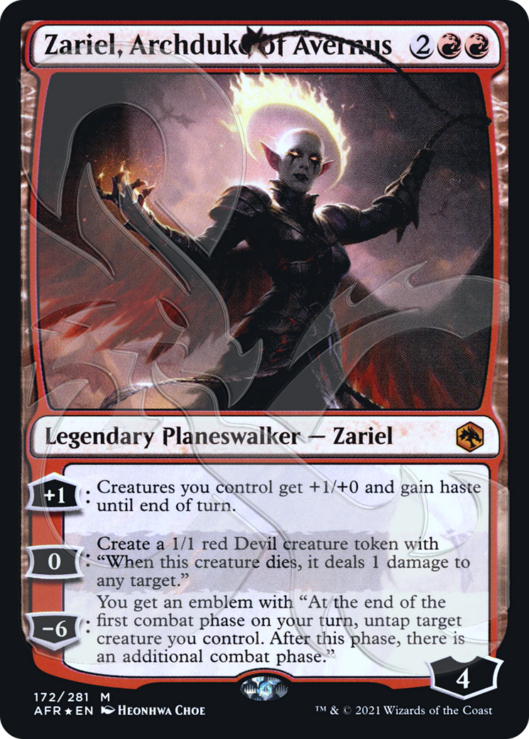 Zariel, Archduke of Avernus - Promo [PAFR-172a]