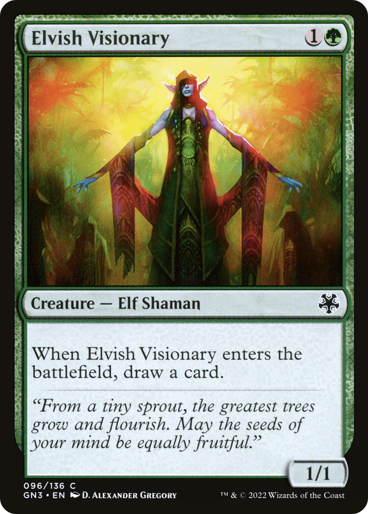 Elvish Visionary [GN3-96]