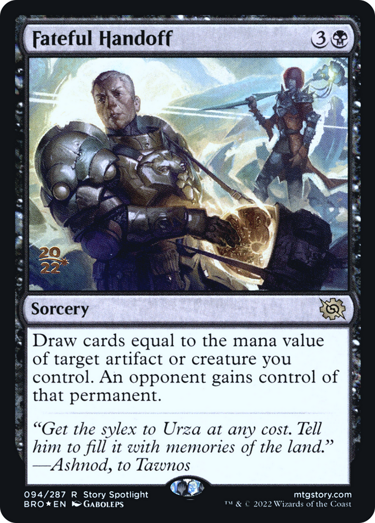 Fateful Handoff - Prerelease Promo [PBRO-94s]