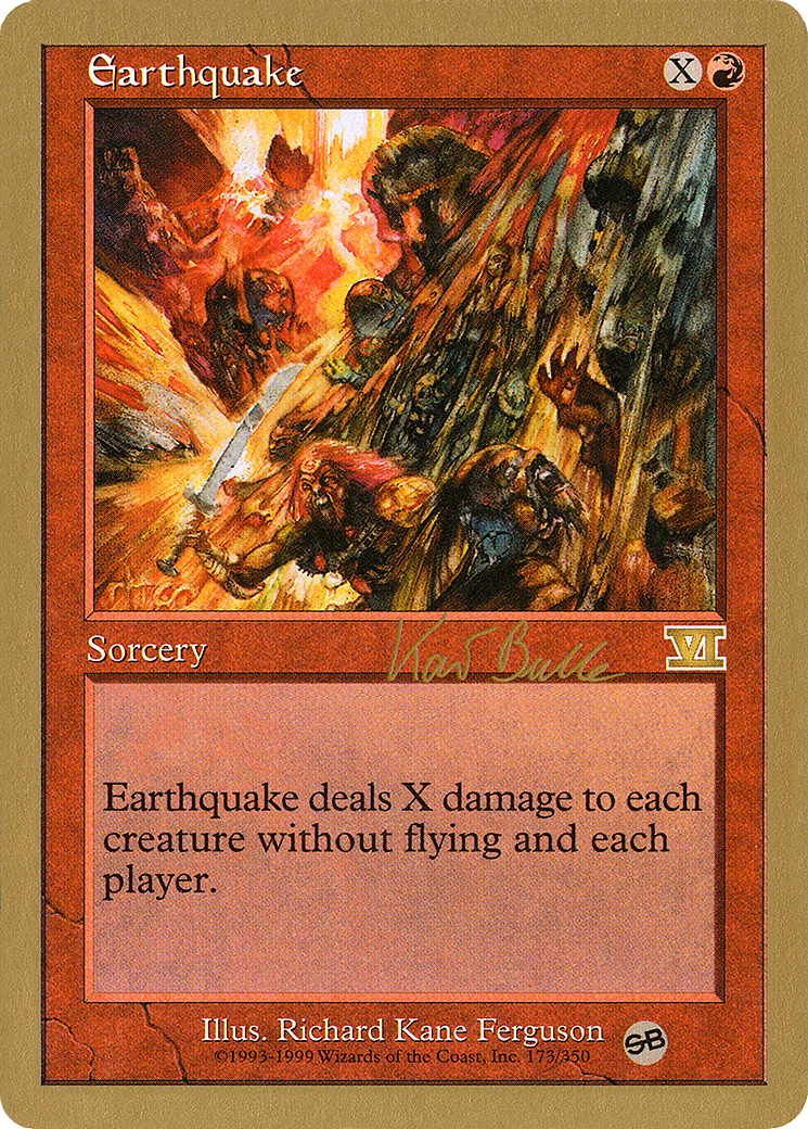 Earthquake [WC99-kb173sb]