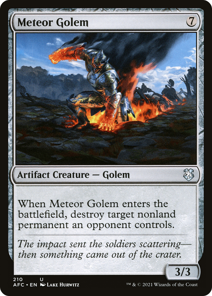 Meteor Golem [AFC-210]