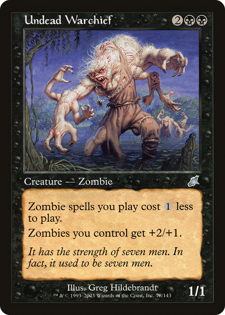 Undead Warchief [SCG-78]