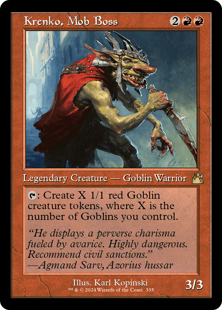 Krenko, Mob Boss [RVR-335]