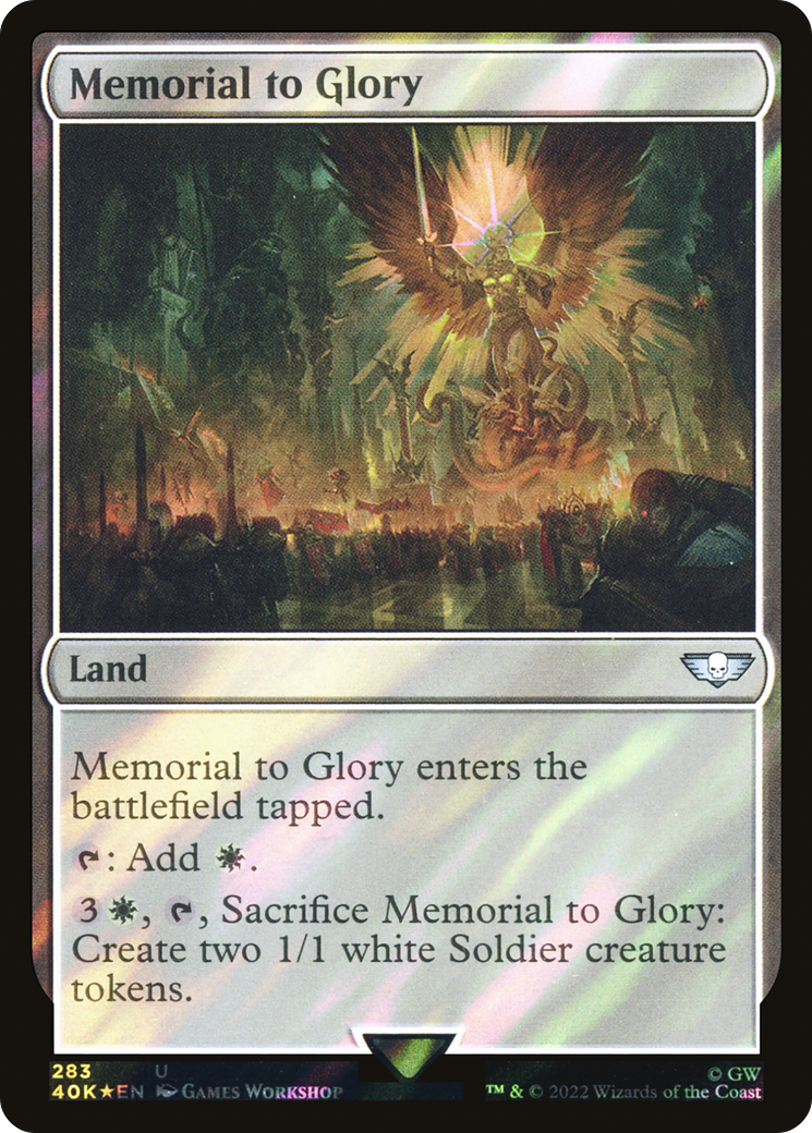 Memorial to Glory - Surge Foil [40K-283★]