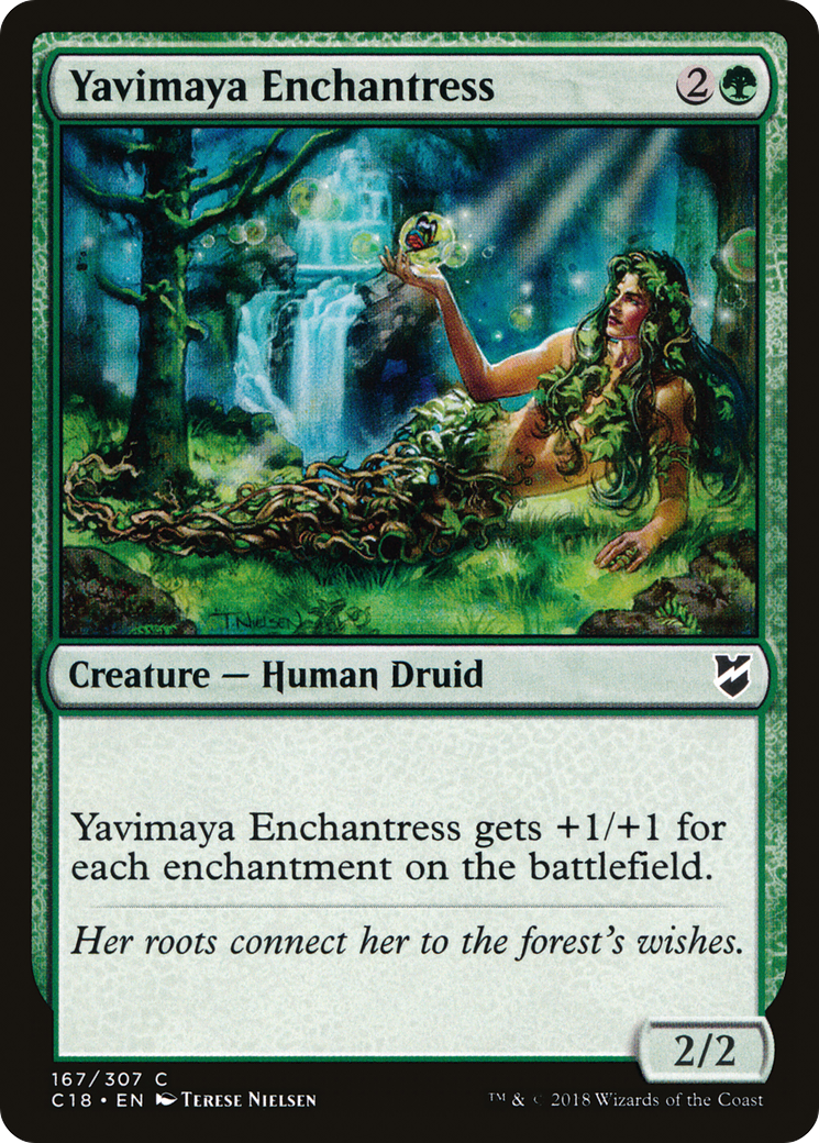 Yavimaya Enchantress [C18-167]