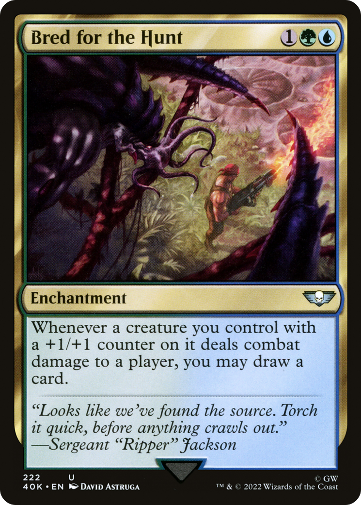 Bred for the Hunt [40K-222]