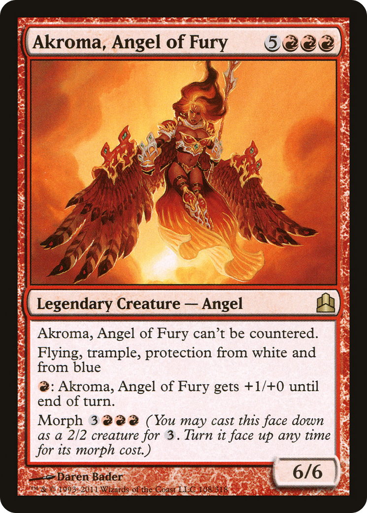 Akroma, Angel of Fury [CMD-108]