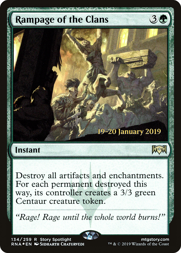 Rampage of the Clans - Prerelease Promo [PRNA-134s]